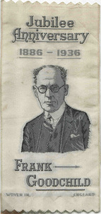 JJ Cash Silk weaving of Frank Goodchild 1886 - 1936
